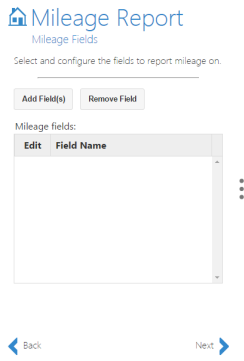 Add a mileage field Add a mileage field